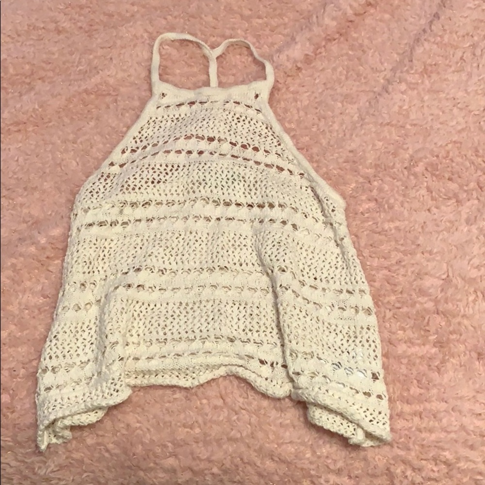 Woven tank top